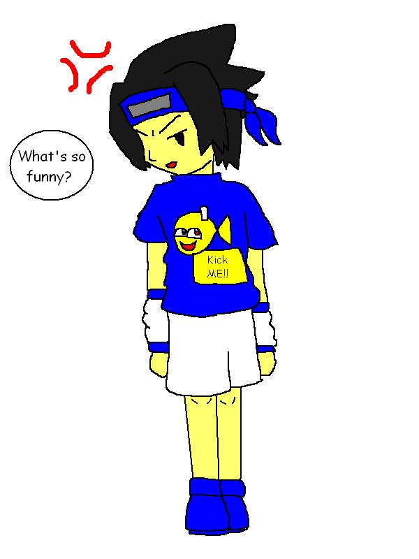 Kick Sasuke With Fish?