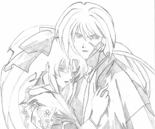 Himura Kenshin and Kaoru