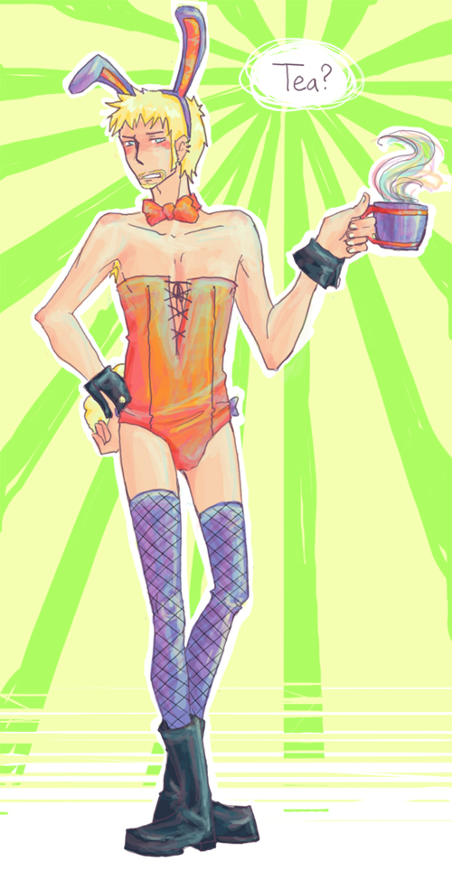 Tea Time with Luxord Bunny