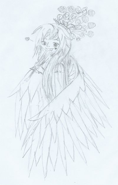 Valentine's Angel *Sketch*