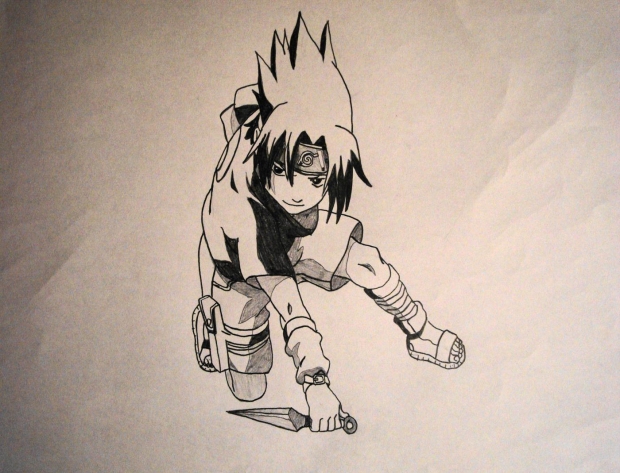 Sasuke, ready to fight