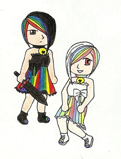 Black and White Rainbow