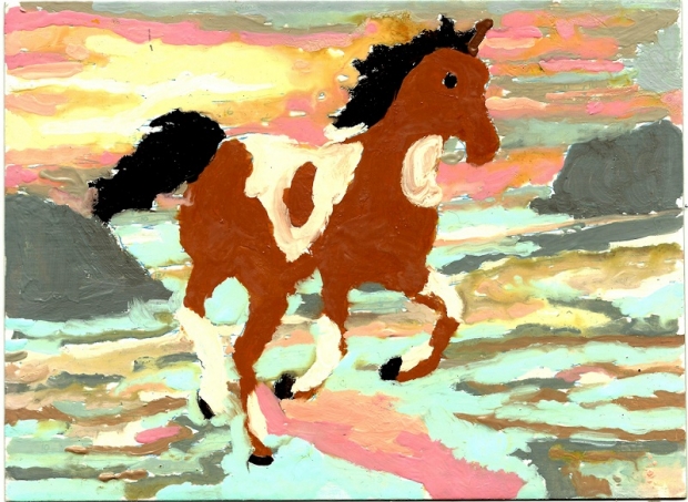Horse painting