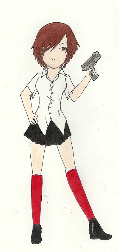 Negami hair-change sketch