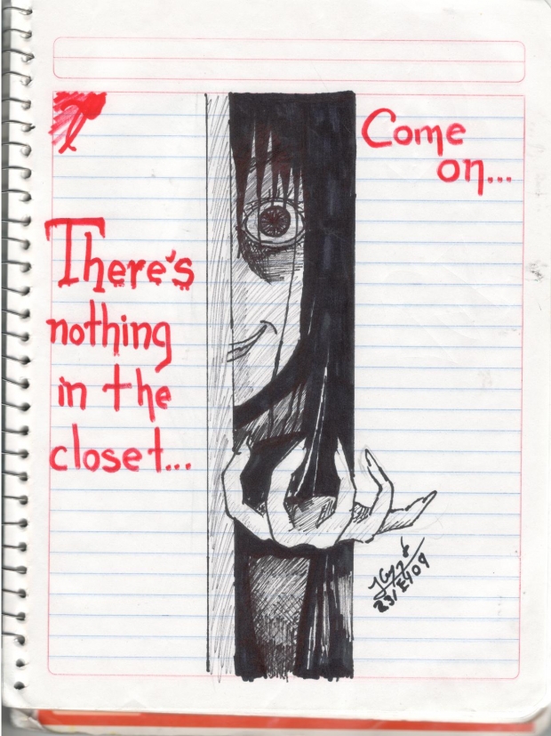There's nothing in the closet