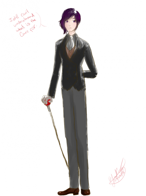 30 days drawing your oc, day 2