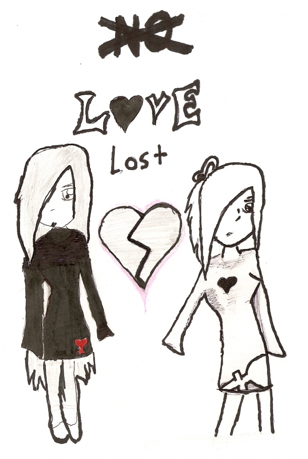 Love lost. Art trade with AmberEye