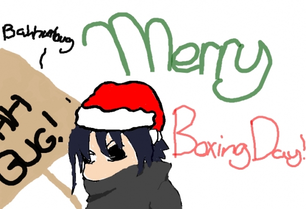 Merry Boxing day! (Sasuke style)