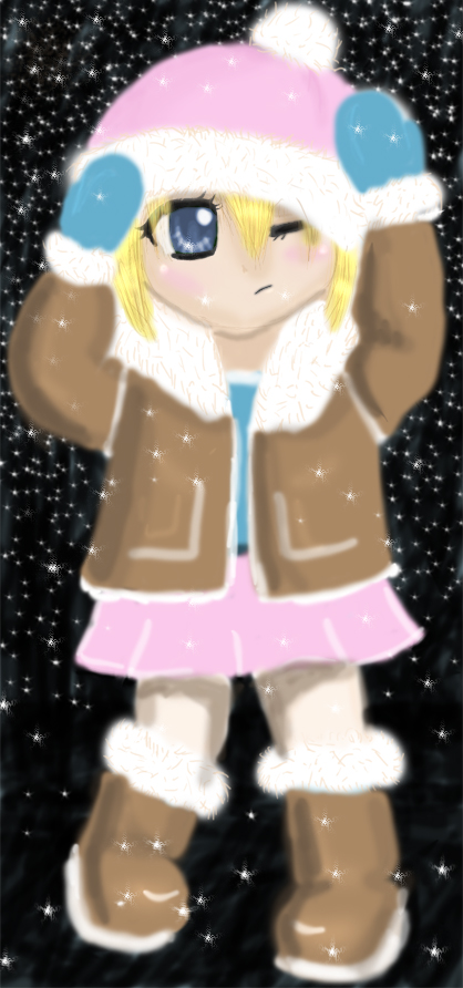 When it only snows at night.