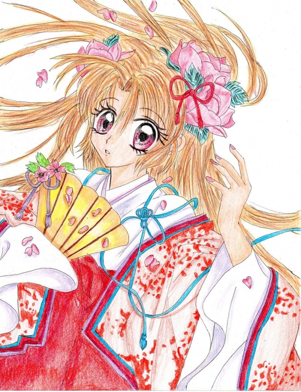 Princess Sakura (coloured :3)