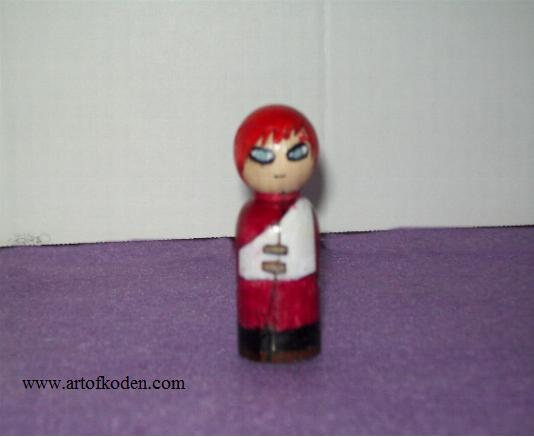 Gaara Mini-kokeshi
