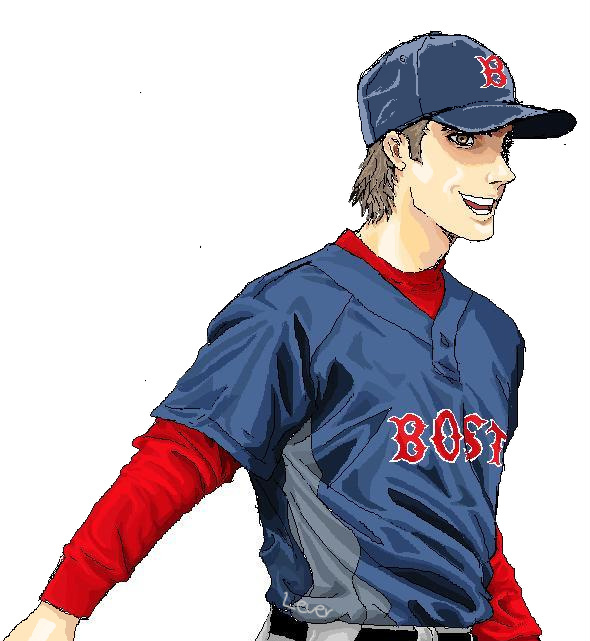 paint Bosox dude