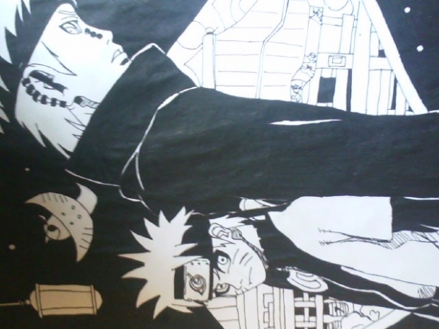 Naruto and Pein