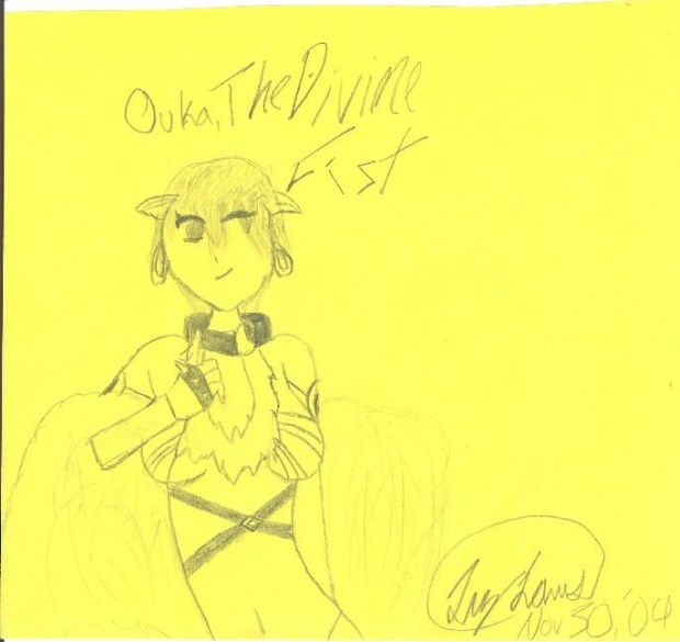 Ouka, The Divine Fist!