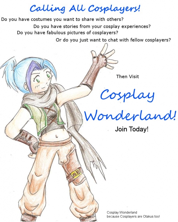 Calling All Cosplayers!!