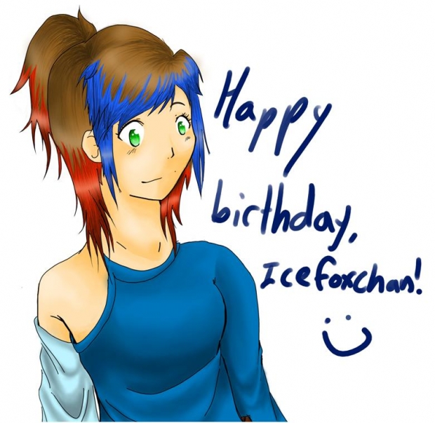 Happy Late Birthday, Icefoxchan!