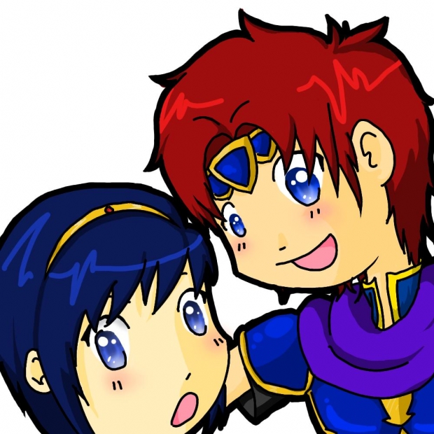 Marth and Roy Chibis