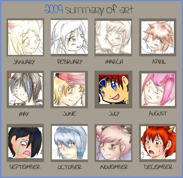 2009 art summary YEAH