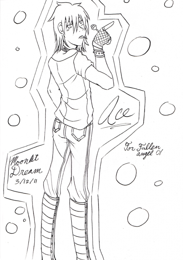 Art Trade with FallenAngel 01 (Ace)