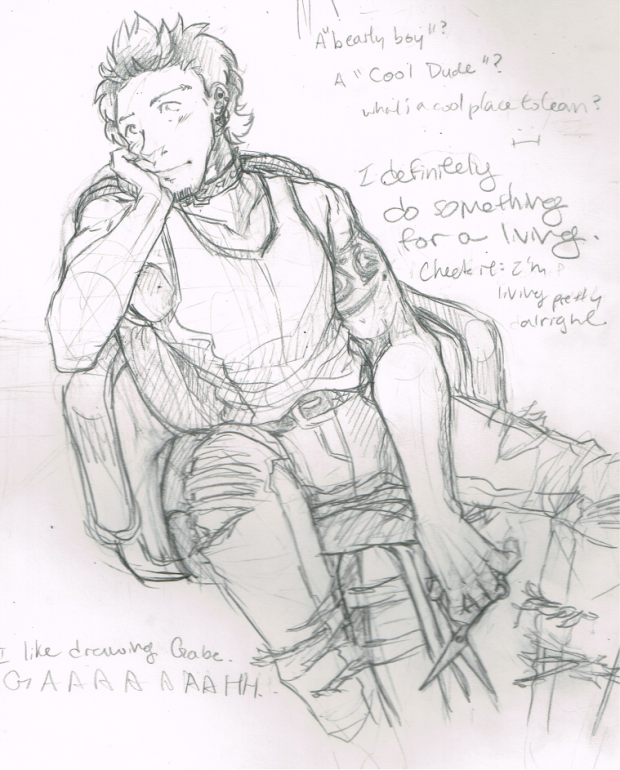 I always forget this guy cuts hair