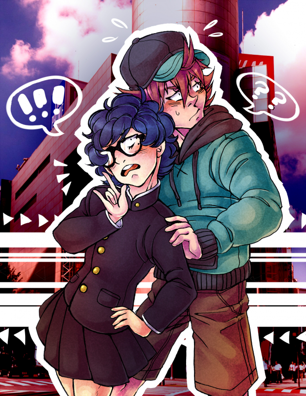 Lafayette and Dmitri