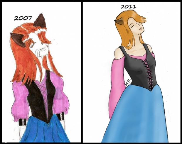 Before and After: Moriko