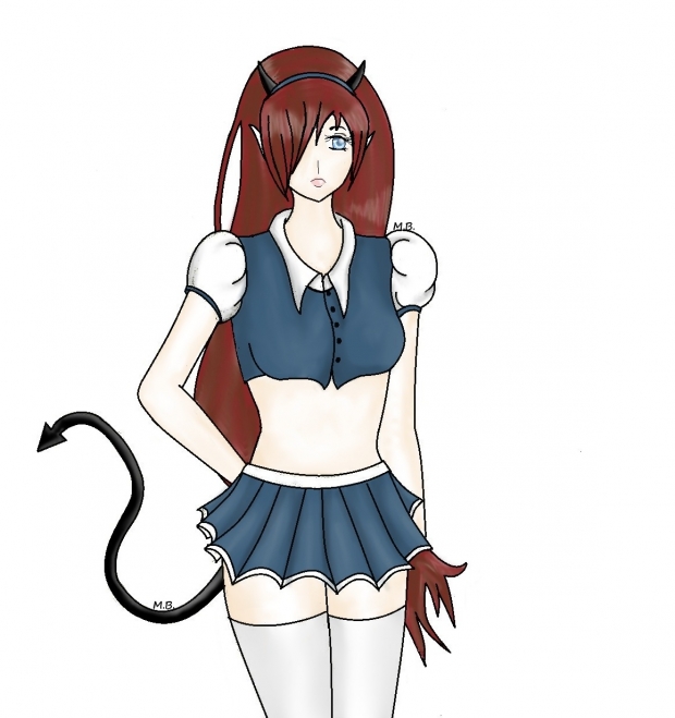 Another OC art for Kaskura