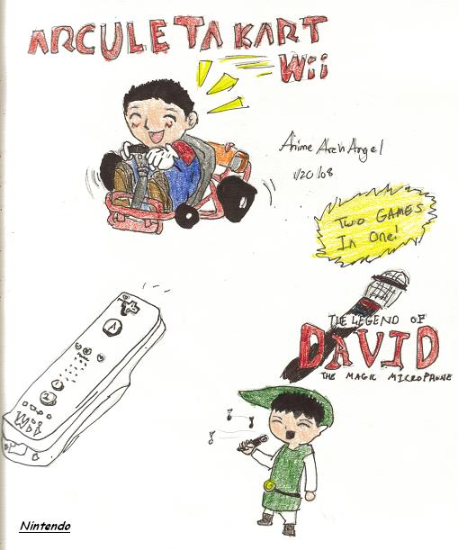 The Legend of David and Archuleta Kart