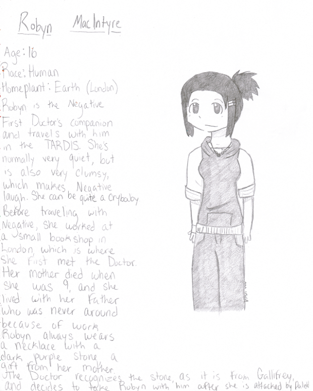 Doctor Who OC: Robyn MacIntyre