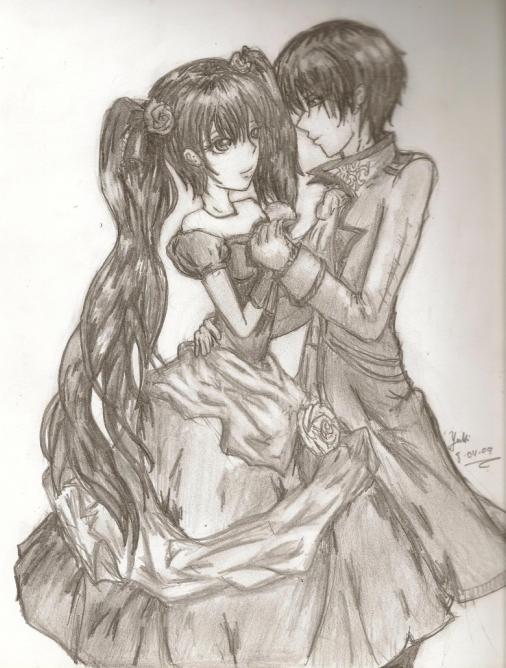 Miku and kaito - Cantarella