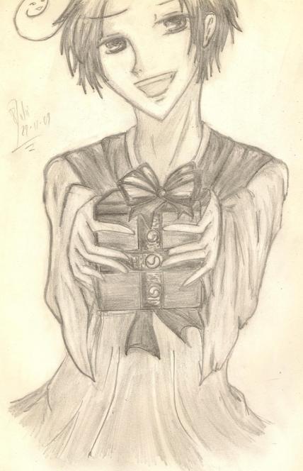 Yong Soo (Korea ;D) gives you a gift