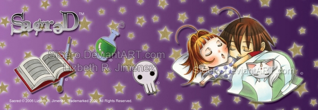 Sacred- Sleepy Bookmark