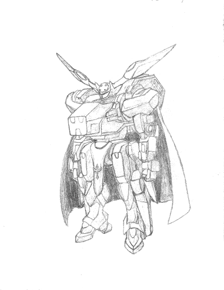 Knightmare Frame Sketch 2