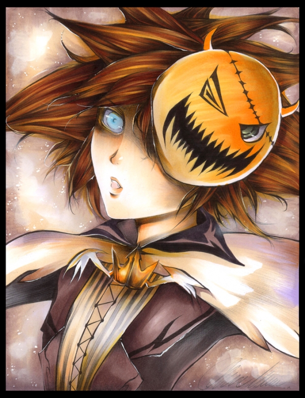 Sora of Halloween town
