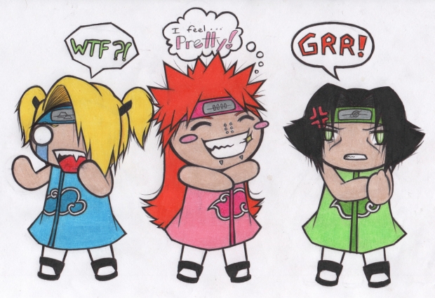 Akatsuki Puff Girls? o.O