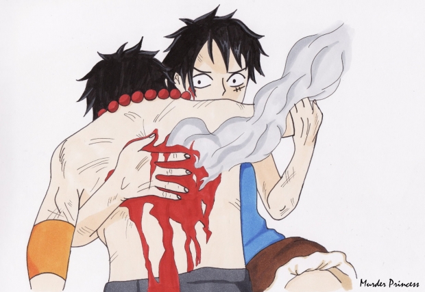 Luffy and Ace 1