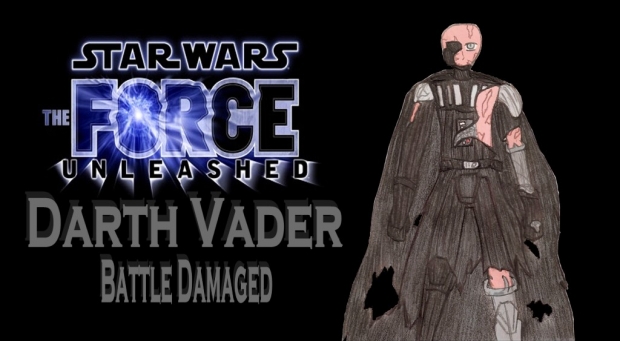 Darth Vader Battle Damaged