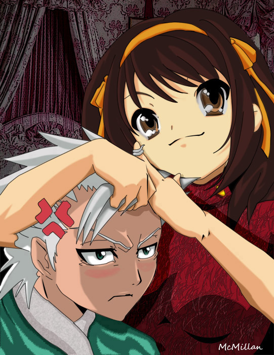 Hitsugaya and Haruhi - Blush