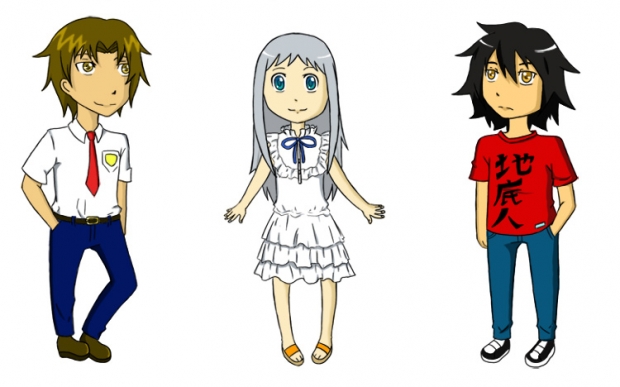 AnoHana Chibis
