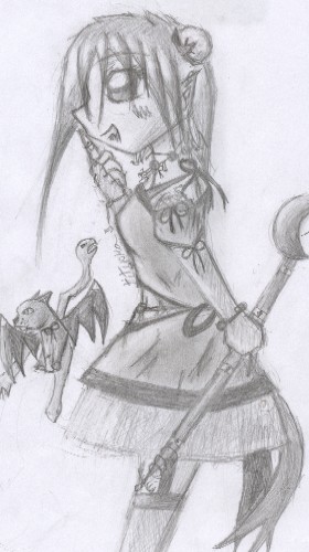 A Magical Vampire Girl