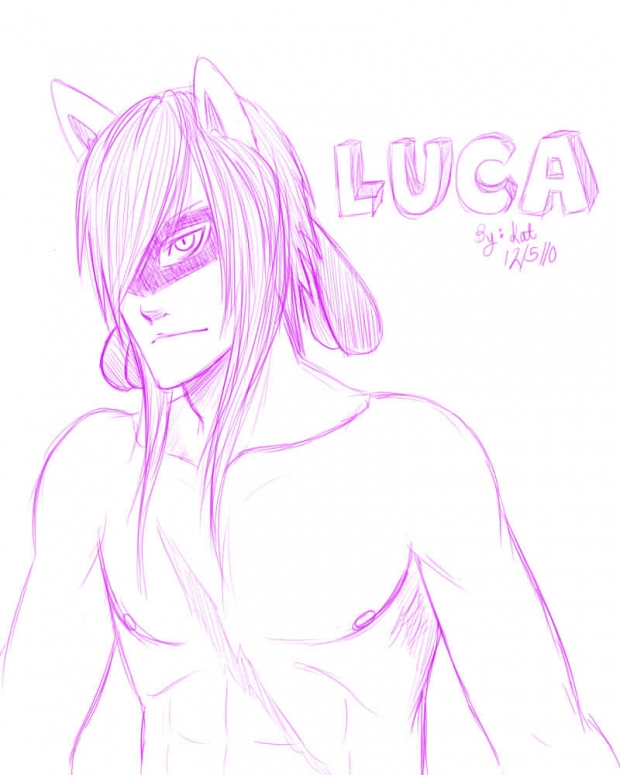 Luca Purple Sketch