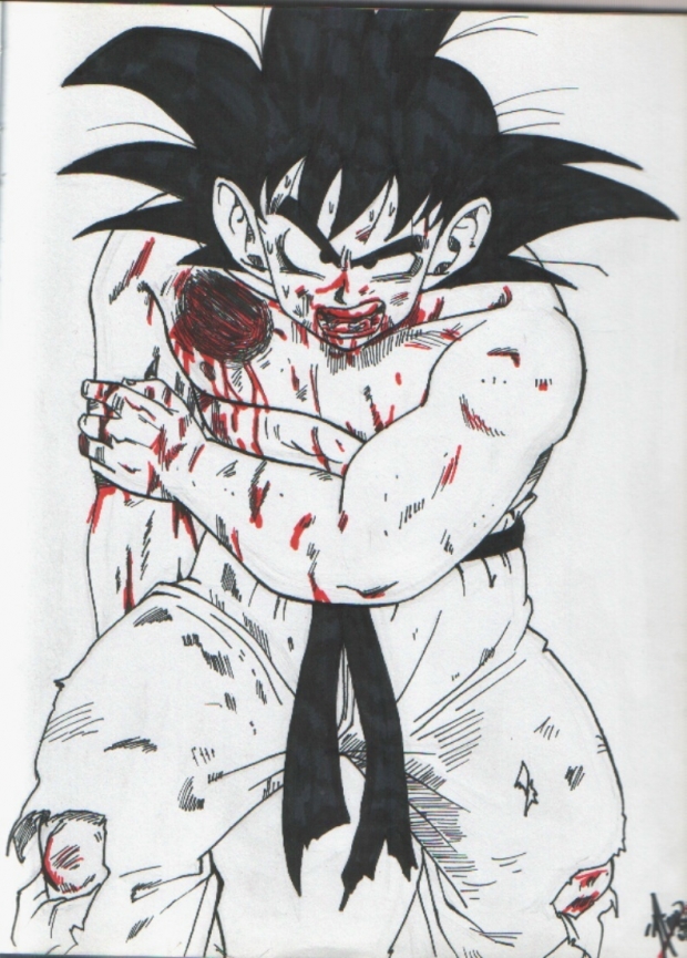 old school goku