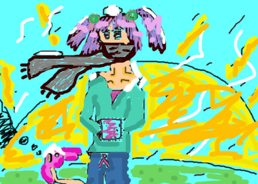 Colorful Snowstorm...in September?!?!?