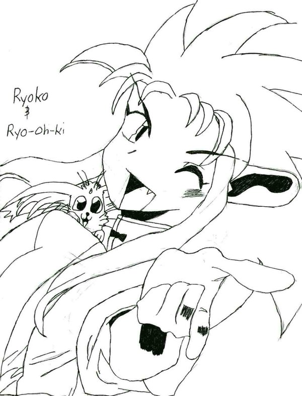 Ryoko and Ryo-Oh-Ki