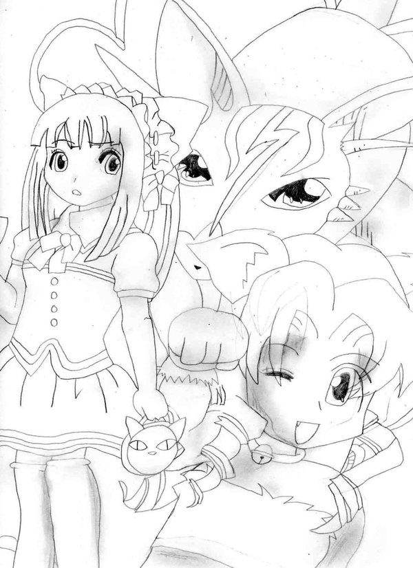 Magical Cat Girl Cover