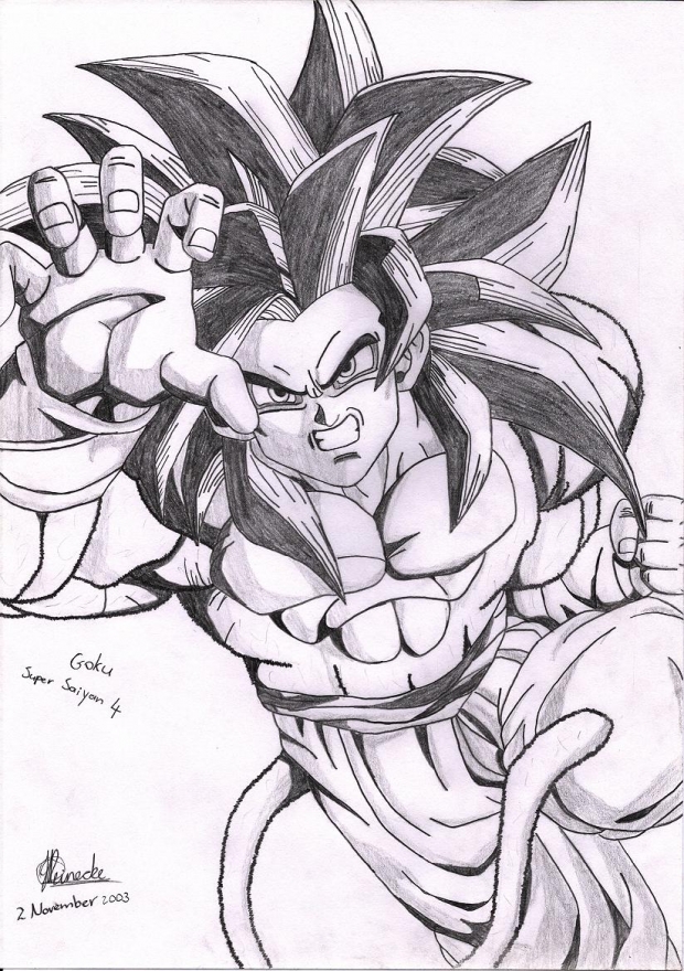 Super Saiyan 4 Kakerot