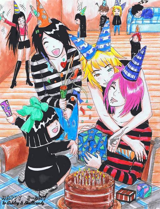 HAPPY B-DAY 2 Loverspain & Skullcandy !! XD