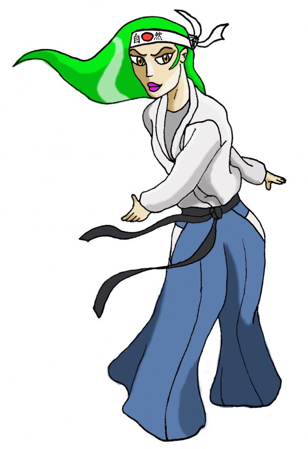 Aiki jujutsu woman