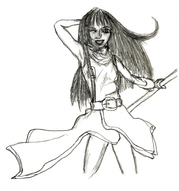 May (guilty gear) sketch