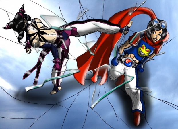 Broken Glass - Juri vs May Lee